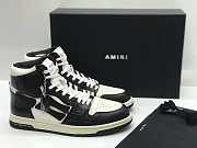 AMIRI Skel Top Hi Black Black White PS22MFS002004 - 4