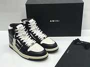 AMIRI Skel Top Hi Black Black White PS22MFS002004 - 3