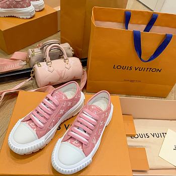 LV SQUAD PINK  SNEAKER 