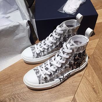 Dior And Shawn B23 High Top Bee Embroidery