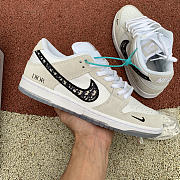 Dior x NIKE SB DUNK LOW WOLF GREY BQ 6817-002 - 5