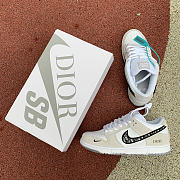 Dior x NIKE SB DUNK LOW WOLF GREY BQ 6817-002 - 6