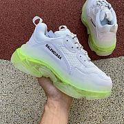 Balenciaga Triple S Clear Sole White Fluo Yellow  541624W2FR19073 - 2