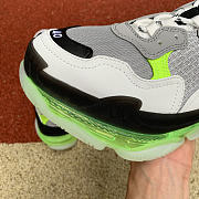 Balenciaga Triple S Clear Sole White Green  541624W2GT19042 - 5