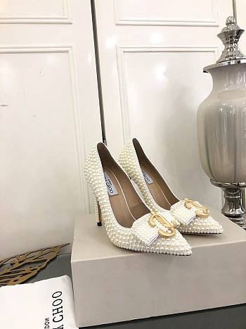 jimmy choo pearl Pure heels