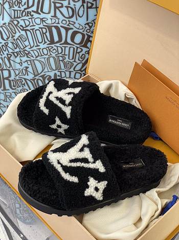 BOM DIA FLAT MULE BLACK