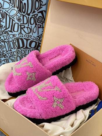 BOM DIA FLAT MULE PINK