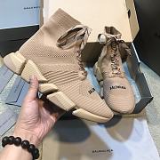 Balenciaga Speed 2.0 Lace Up Beige (W) 617214W2DB19710 - 4
