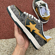 A Bathing Ape Bape SK8 Sta Grey Mustard Yellow - 2
