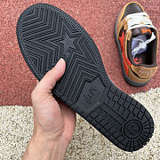A Bathing Ape Bape SK8 Sta Brown Orange - 3