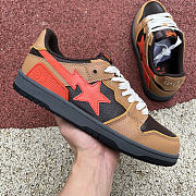 A Bathing Ape Bape SK8 Sta Brown Orange - 2
