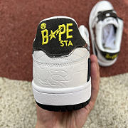 A Bathing Ape Bape SK8 Sta White Silver - 3