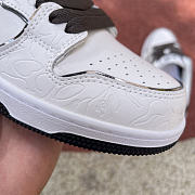 A Bathing Ape Bape SK8 Sta White Silver - 4