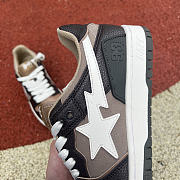 A Bathing Ape Bape SK8 Sta Brown Ivory - 4