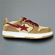 A Bathing Ape Sk8 Sta Wheat Red - 2