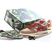 A Bathing Ape Sk8 Sta Wheat Red - 3