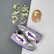A Bathing Ape Bape SK8 Sta Purple - 3