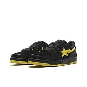 A Bathing Ape Sk8 Sta Black Electric Yellow - 1