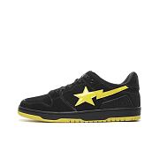 A Bathing Ape Sk8 Sta Black Electric Yellow - 6