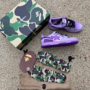 A Bathing Ape Bape SK8 Sta Purple 01 - 4