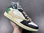 Fragment Design x Travis Scott x Air Jordan 1 Retro Low Green Black White DM7866-128 - 6