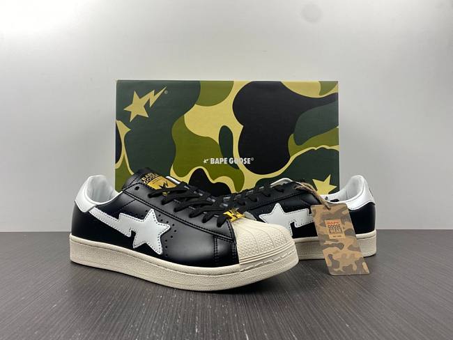 A Bathing Ape Skullsta Black White (2019) - 1