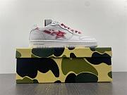 A Bathing Ape Bape Sta Low White ABC Camo Pink - 5