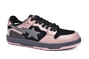 A Bathing Ape Bape SK8 Sta Dirty Pink Black - 3