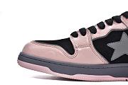 A Bathing Ape Bape SK8 Sta Dirty Pink Black - 5