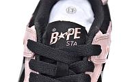 A Bathing Ape Bape SK8 Sta Dirty Pink Black - 6