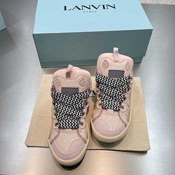 LEATHER CURB SNEAKERS 02