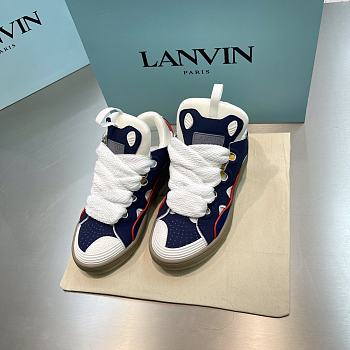 LEATHER CURB SNEAKERS 04