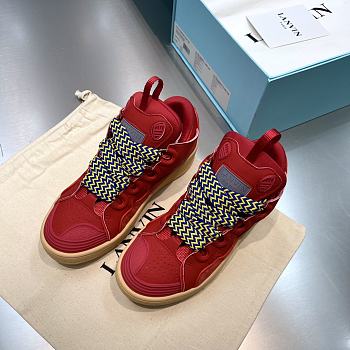 LEATHER CURB SNEAKERS 05