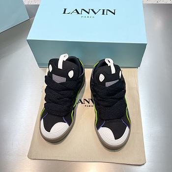 LEATHER CURB SNEAKERS 08