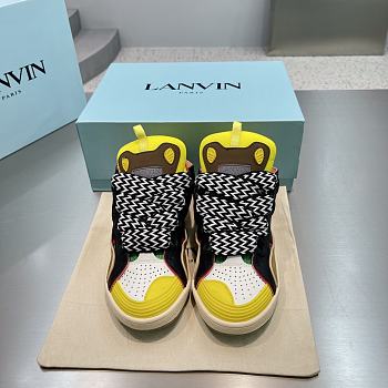 LEATHER CURB SNEAKERS 09