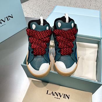 LEATHER CURB SNEAKERS 10