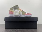 Nike Air Jordan 1 Mid GS Pastel Grind DJ0338-100 - 3