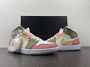 Nike Air Jordan 1 Mid GS Pastel Grind DJ0338-100 - 5