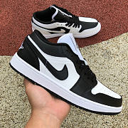 Air Jordan 1 Low Revisits The “Homage” Colorblocking In Black And White - 4