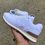 New Balance 574 Miu Miu Denim White (W) - 6