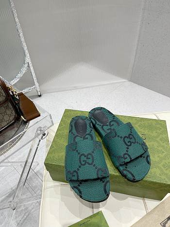 Women's platform slide sandal 13