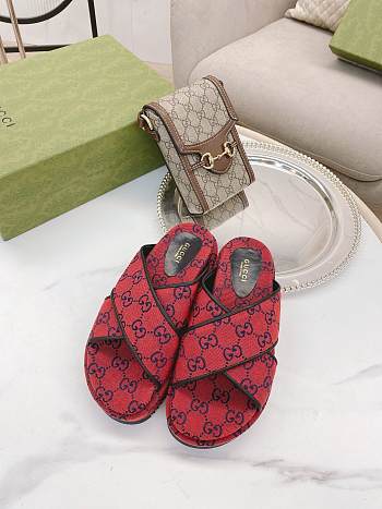 Women's platform slide sandal 20