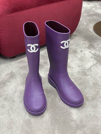Chanel boot rain 04