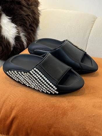 Balmain B-It-Puffy Slip-On Quilted Slides 03
