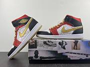 Jordan 1 Mid XQ White Black Sport Red  DV0576-176 - 3