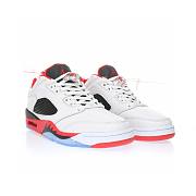 Nike Air Jordan 5 Retro Low GS 'Fire Red' 2016 314338-101 - 2