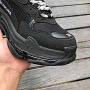 Balenciaga Triple S Black Clear Sole (W)  544351 W09O 11000 - 2