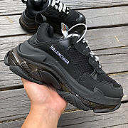 Balenciaga Triple S Black Clear Sole (W)  544351 W09O 11000 - 5