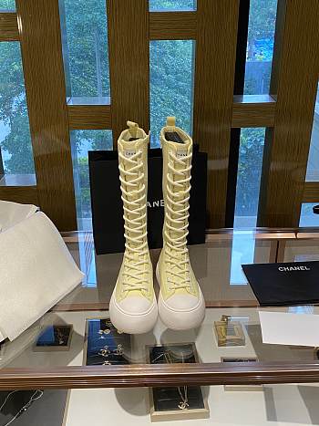 Chanel sneaker high boots 02