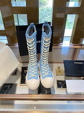 Chanel sneaker high boots 05